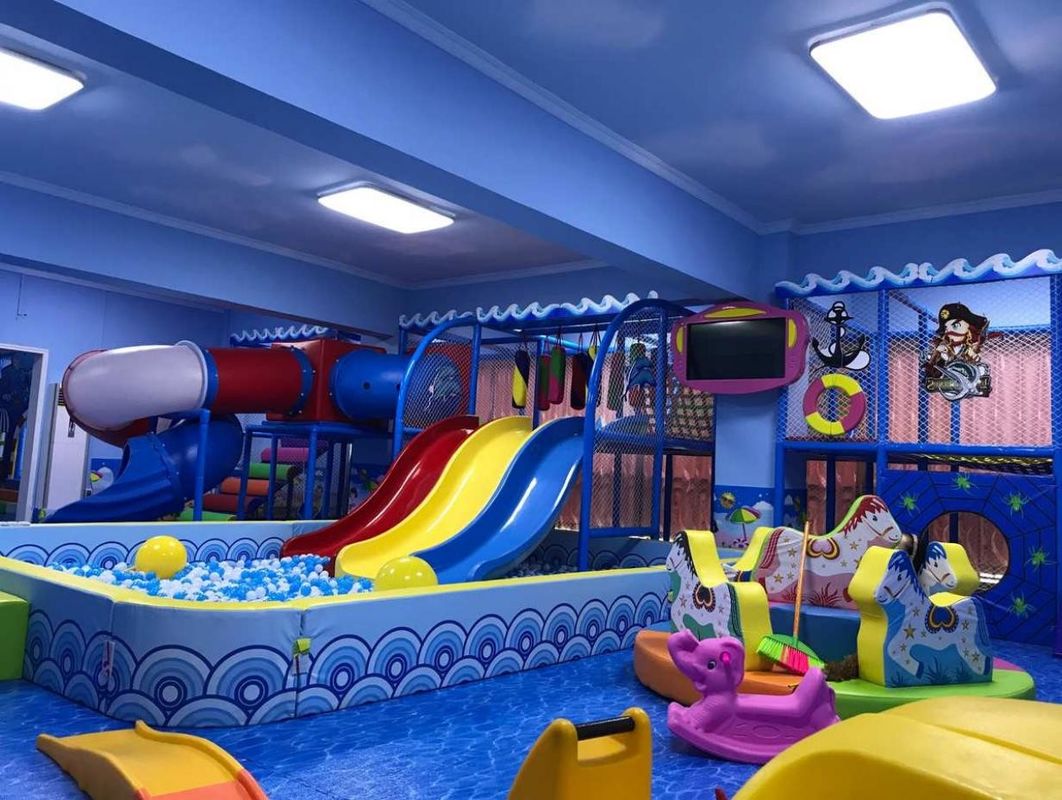 Deniz Dünyası Teması Bebek Yaramaz Kale Kapalı Oyun Alanı Yumuşak Oyun Evi Küçük Macera Parkı