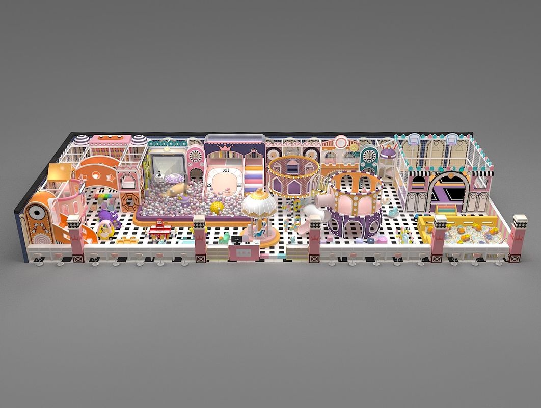PVC Naughty Castle 2 Yıllık ~ 15 Yıllık Kapalı Çocuk Oyun Sahası Kapalı Eğlence Parkı
