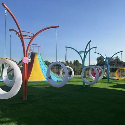 Etkileşimli Işık Efektleri ile Açık Oyun Alanı Merkezi Aile Eğlence